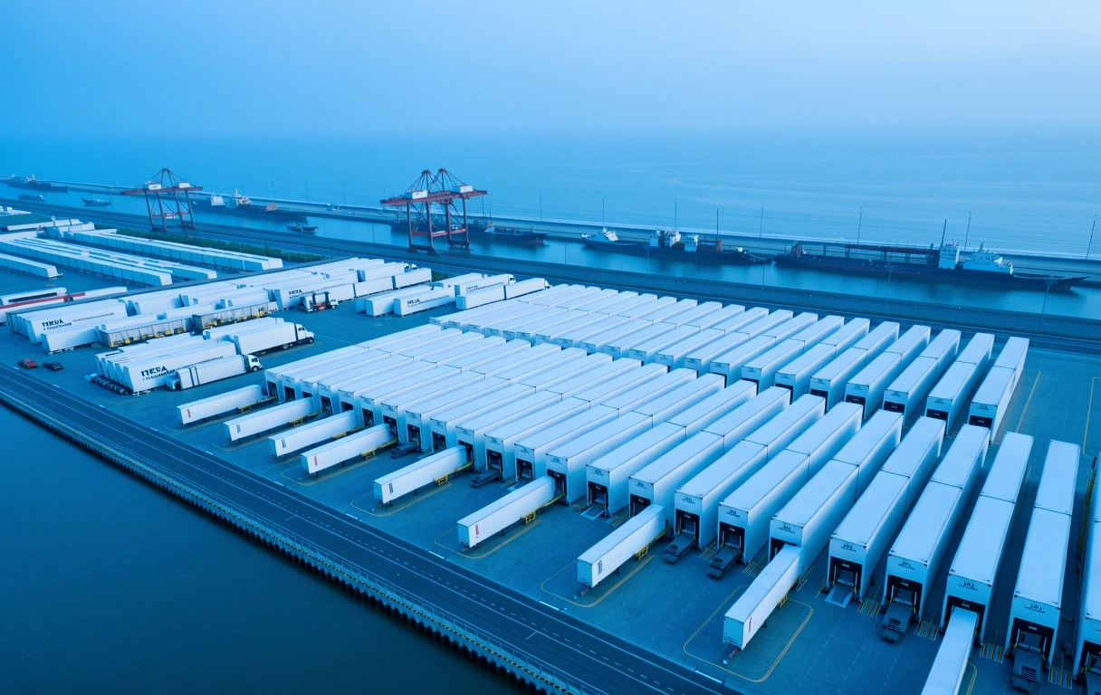 Logistics analytics visualization